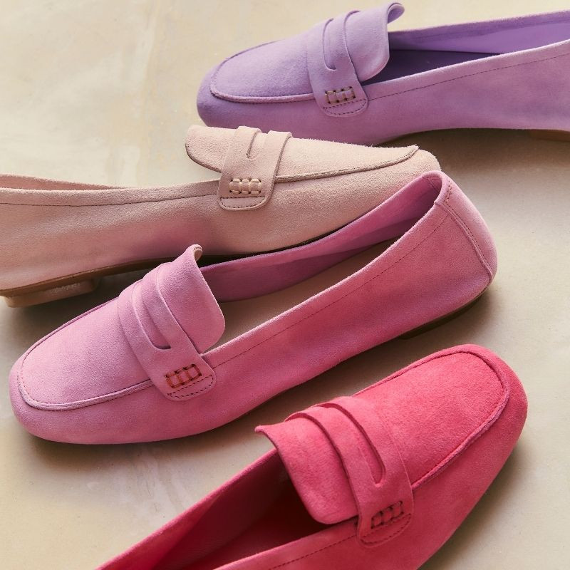 Mocassins Hema cuir velours CC Femme : style et modernité | Reqins