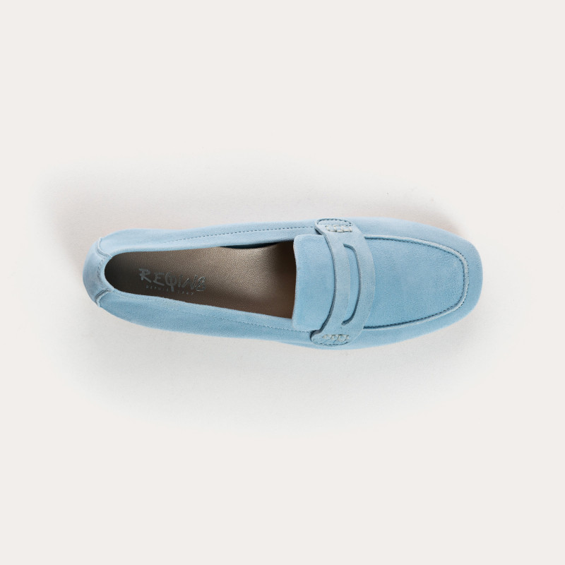 Mocassins Hema cuir velours CC Femme : style et modernité | Reqins
