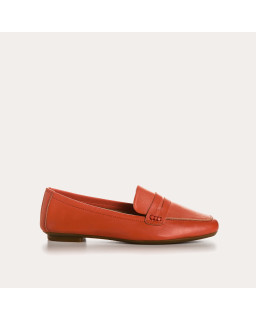 Moccasins College with a square leather