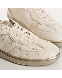 Baskets Athena Glam en cuir velours | Reqins