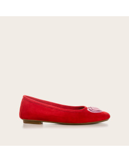 Ballerinas Holove Leather Velvet - Elegance & Comfort | Reqins