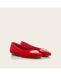 Ballerinas Holove Leather Velvet - Elegance & Comfort | Reqins