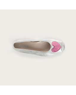 Ballerines argentées Holove | Reqins