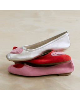 Ballerines argentées Holove | Reqins