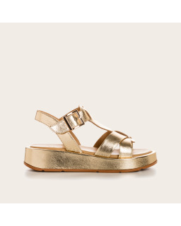 Wanda Metallic Sandals | Reqins