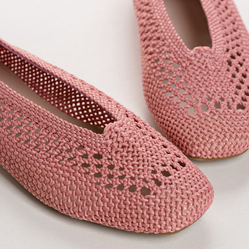 Ballerines HANABA - chaussures femme en crochet tressé | REQINS