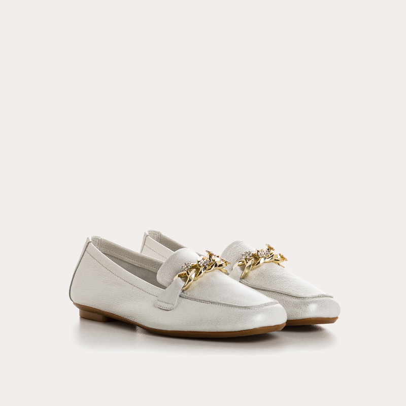 Mocassins femme en cuir brossé – Modèle Hisae | Reqins