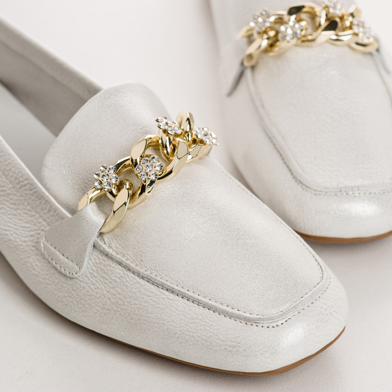 Mocassins femme en cuir brossé – Modèle Hisae | Reqins