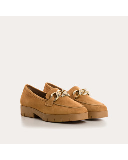 Velvet leather women's moccasins - Mallorca model | Reqins