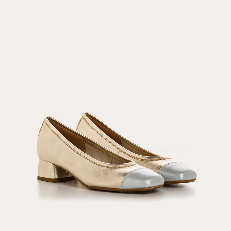 Kana Pearly Women's Ballerinas - Leather Elegance and Comfort