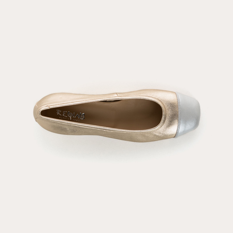 Kana Pearly Women's Ballerinas - Leather Elegance and Comfort