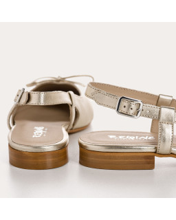 Circe Ballerinas - Flat Slingback Ballerinas | Reqins