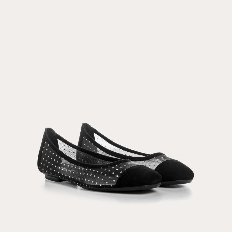 Ballerines HALCINE - chaussures femme en tulle | REQINS