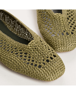 Ballerines HANABA - chaussures femme en crochet tressé | REQINS