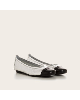 Ballerinas Halcine Halcores Silver - Elegance & Comfort | Reqins