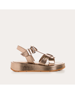 Wanda Metallic Sandals | Reqins