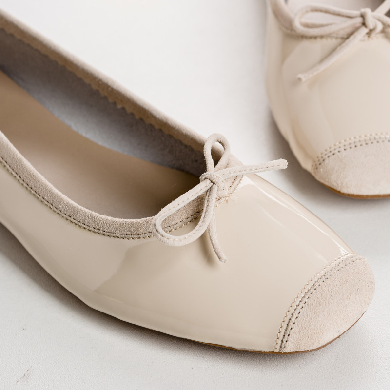 Ballerine Bleu Marine Femme - HARMONY | Reqins