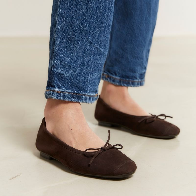 Ballerines femme en cuir souple HARMONY : Confort Premium et Elégance