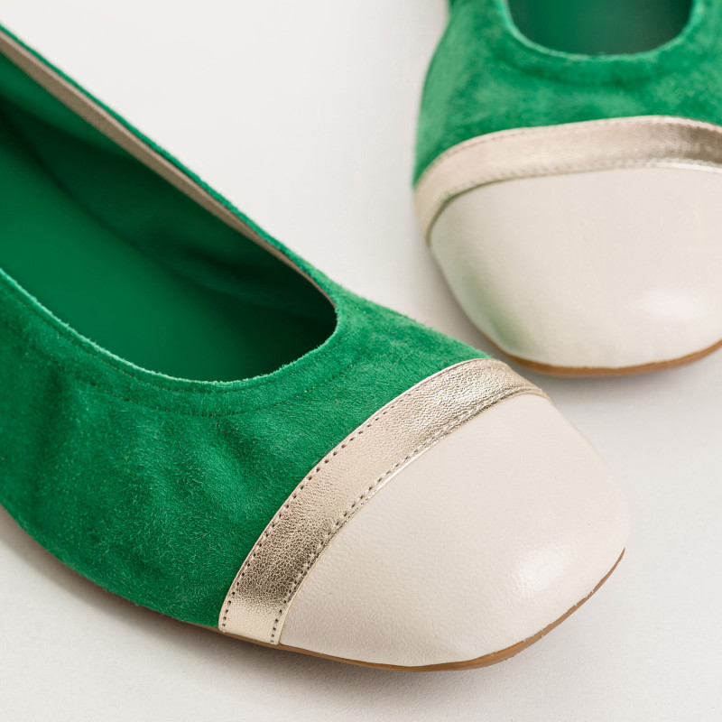 Ballerine Argentée - HONEY | Reqins