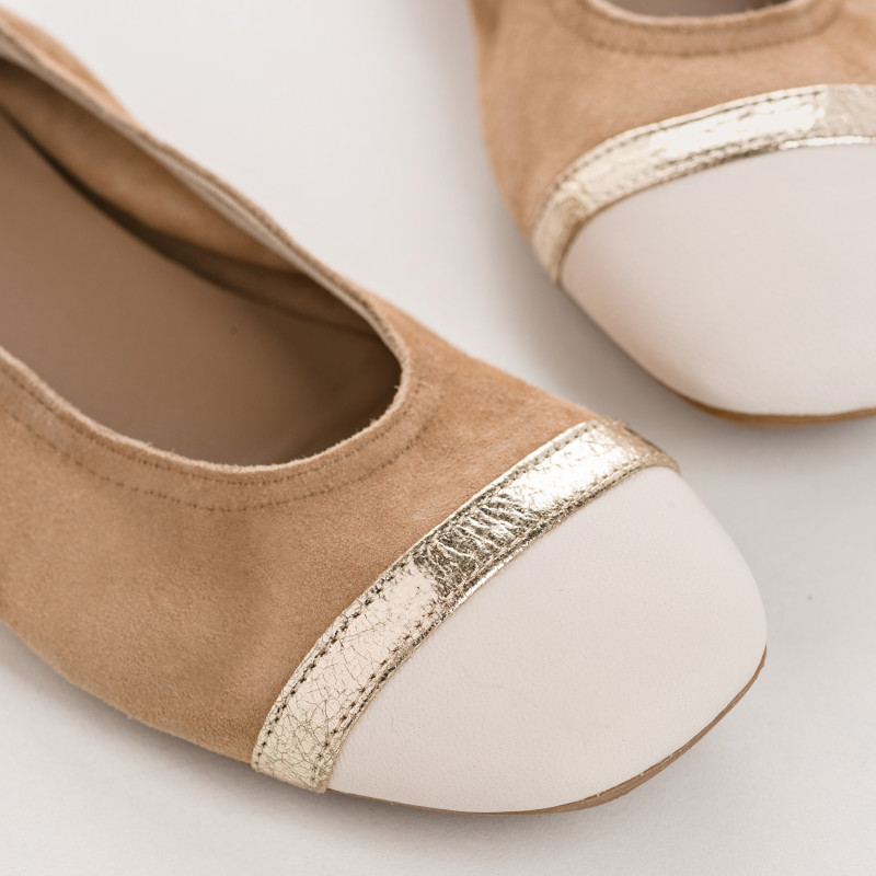 Ballerine Argentée - HONEY | Reqins
