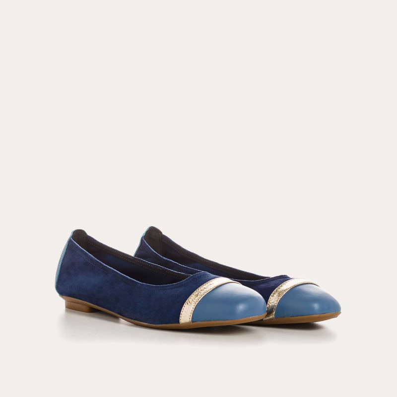 Ballerine Argentée - HONEY | Reqins