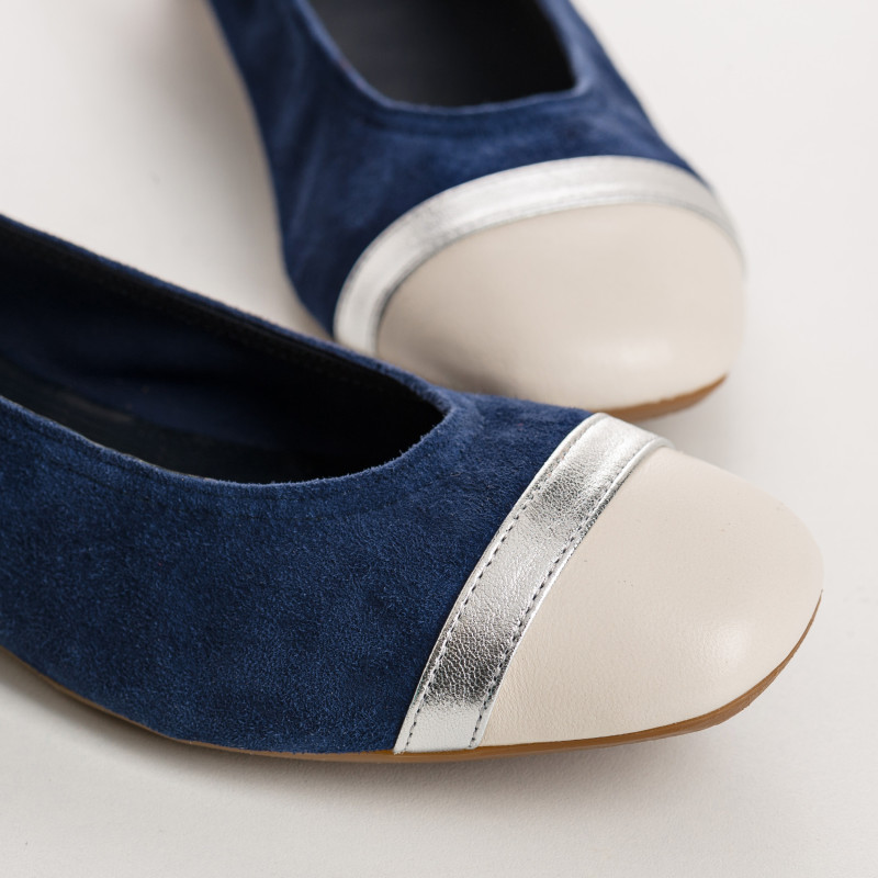 Ballerine Argentée - HONEY | Reqins