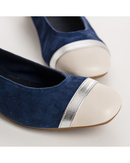 Ballerine Argentée - HONEY | Reqins