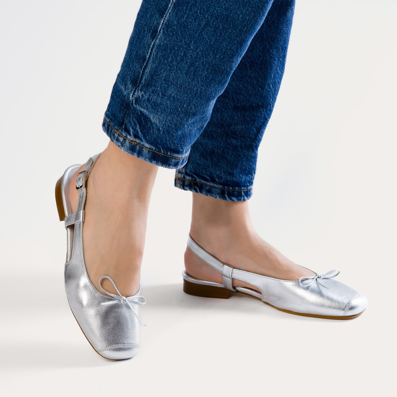 Ballerines CIRCEE - ballerines slingback plates| Reqins