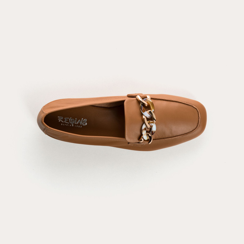 Mocassins Bijou Femme Cuir - HOREL | Reqins