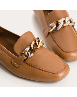 Mocassins Bijou Femme Cuir - HOREL | Reqins