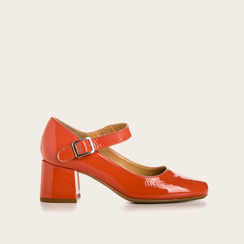 Naplak Leather Babies Leather Pumps - Galante | Reqins