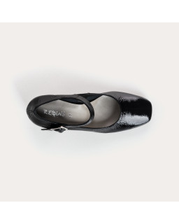 Naplak Leather Babies Leather Pumps - Galante | Reqins