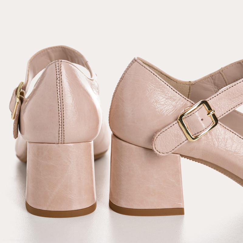 Escarpins Babies Femme Cuir Naplak - GALANTE | Reqins