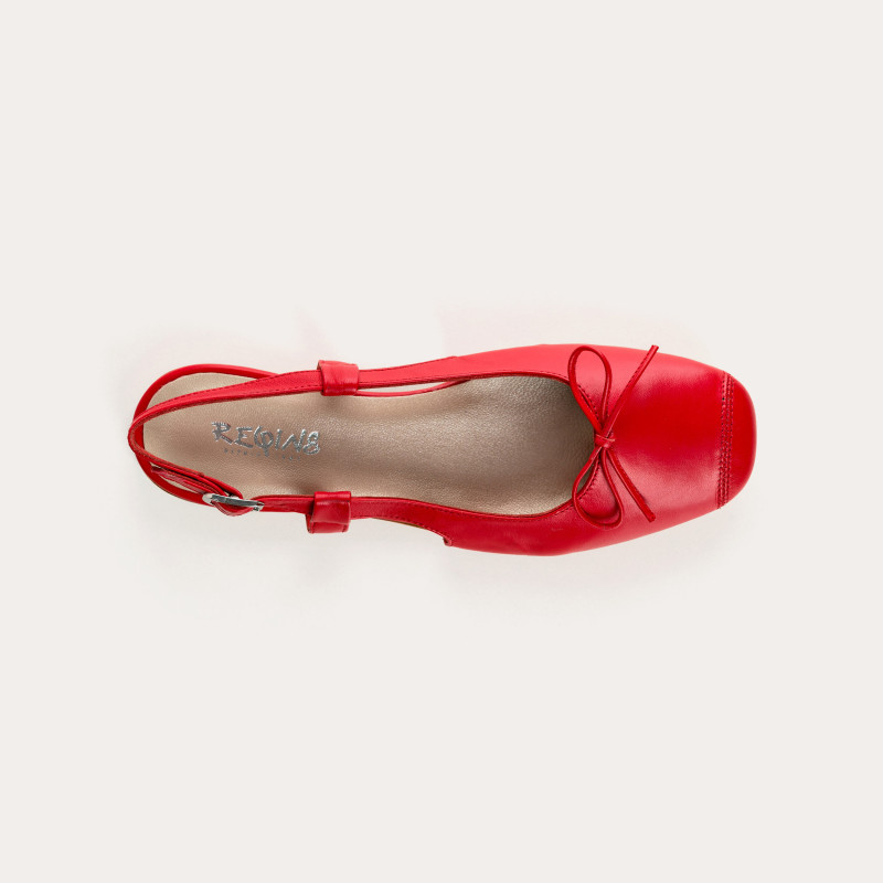 Circe Ballerinas - Flat Slingback Shoes | Reqins