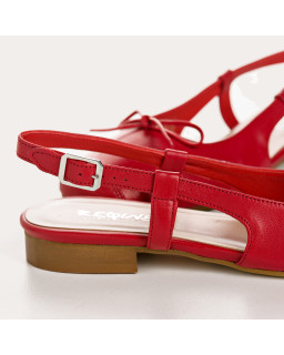 Circe Ballerinas - Flat Slingback Shoes | Reqins