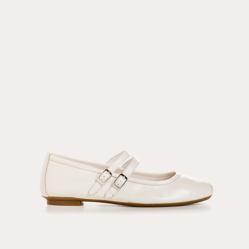 Holga Babies Naplak Varnish Leather | Retro Elegance & Comfort - Reqins