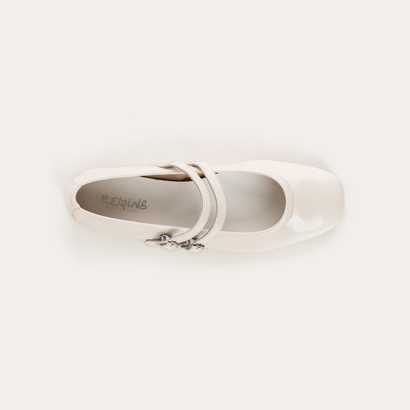 Holga Babies Naplak Varnish Leather | Retro Elegance & Comfort - Reqins