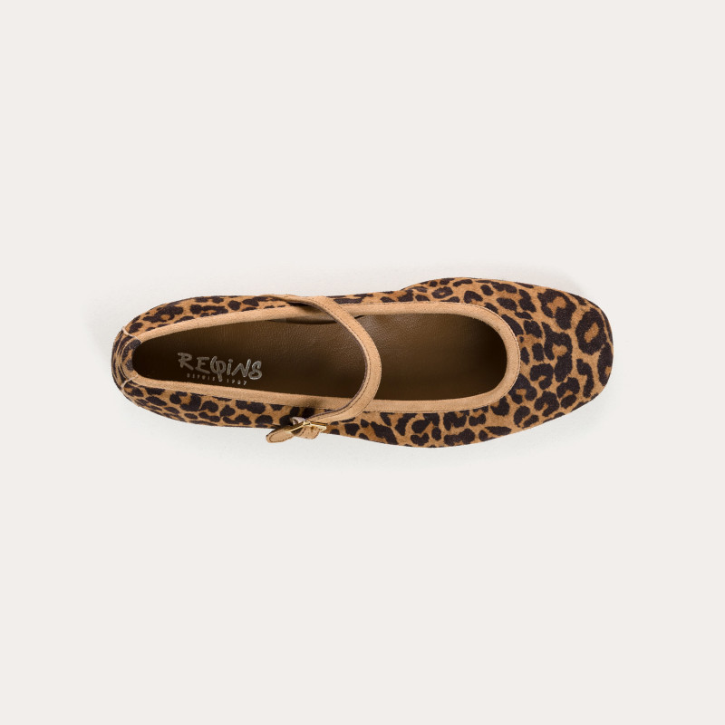 Babies Honor Leopard Velvet Leather | Reqins