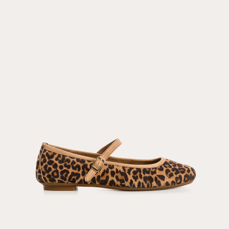 Babies Honor Leopard Velvet Leather | Reqins