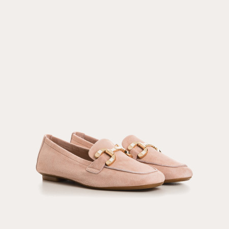 Mocassins Horphea en cuir velours | Élégance douce & confort – Reqins