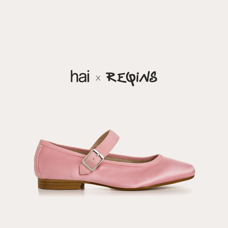 Silk babies with silver flanges and loops