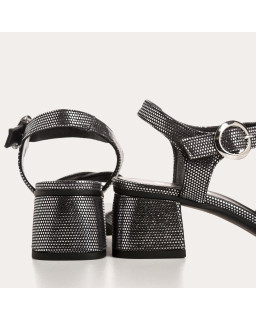 Sandales femme à talons élégantes – Ondine Mini Pois | Reqins