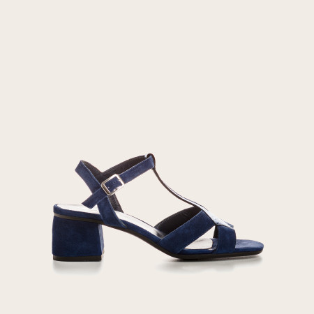 Velvet and Metallic Leather Oslo Sandals | Elegance & Comfort - Reqins