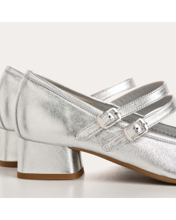 Kristen Metallized Heels Babies | Reqins
