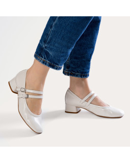 Naplak Varnished Leather Kristen Babies | Chic elegance | Reqins