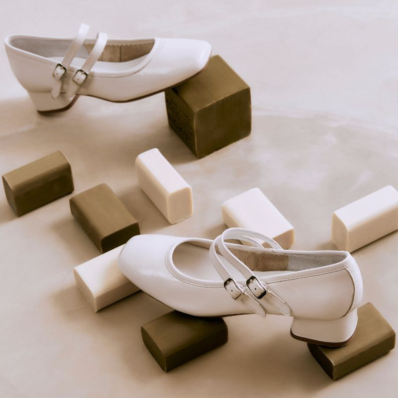 Naplak Varnished Leather Kristen Babies | Chic elegance | Reqins