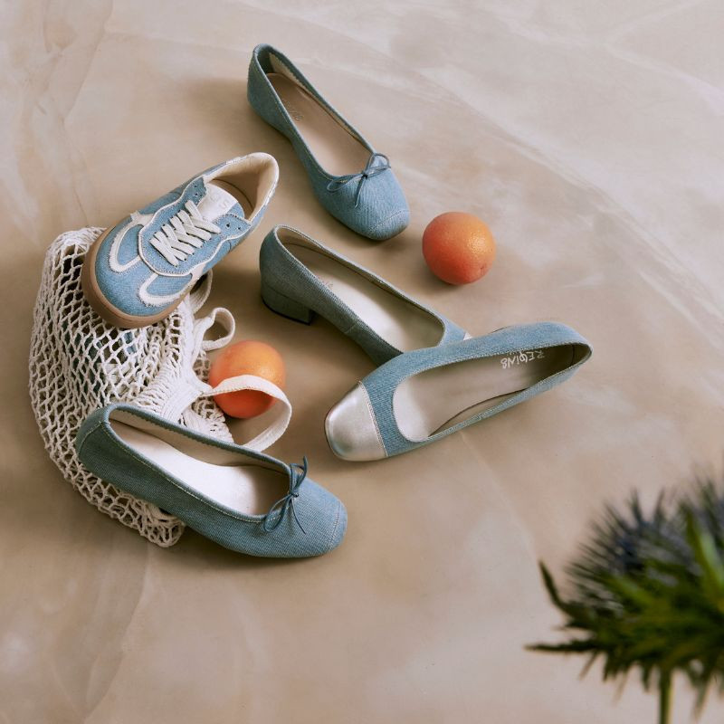 Ballerines Riviera pour femme Jeans et Éclat : chic et féminité | Reqins