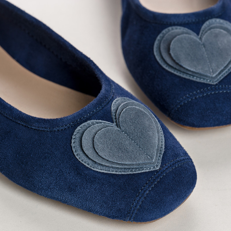 Ballerines Holove en cuir velours – Élégance & confort | Reqins
