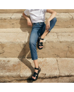 Sandales Wendy en cuir métallisé | Élégance & confort estival – Reqins