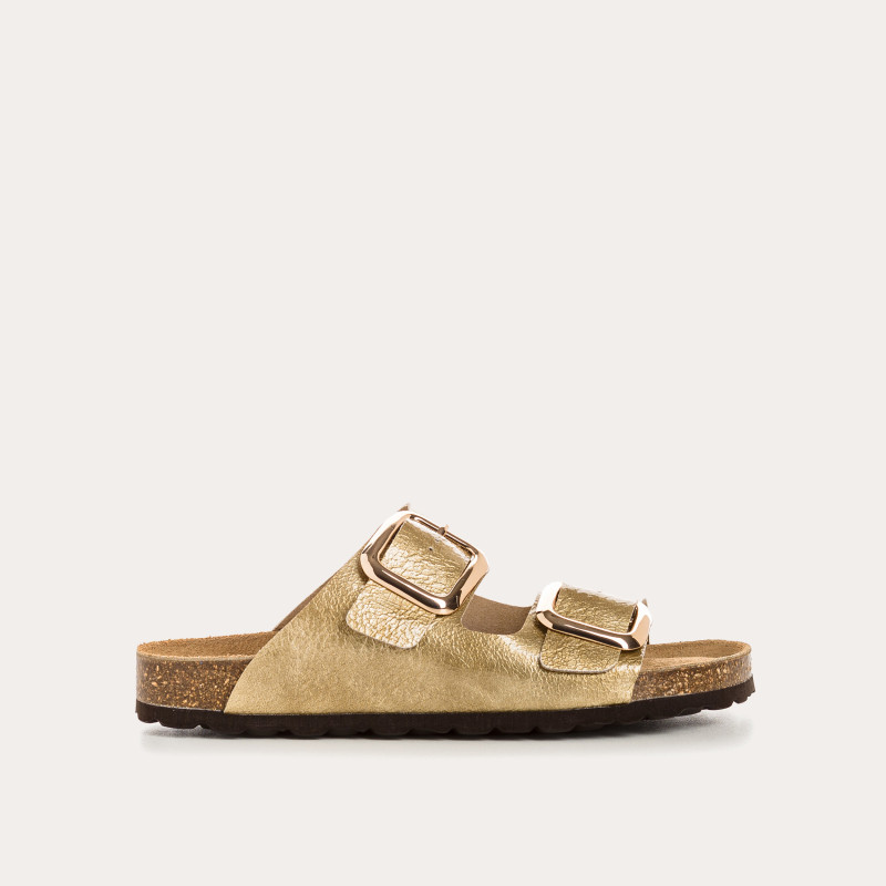 Nida mules in grained varnish leather | ELECTRANCE SUMMER & COMFORT | Reqins